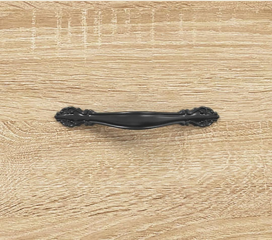 Office Cabinet Wooden Sonoma Oak 34.5x34x180cm