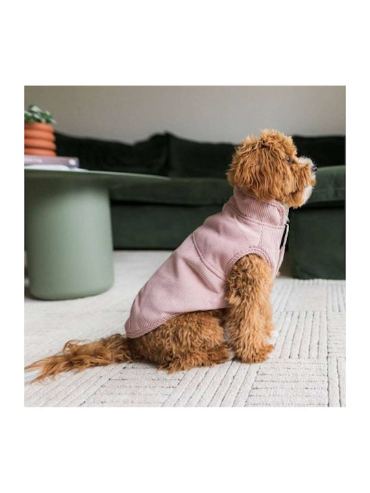 Fuzzyard Pink Dog Coat Small with 26cm Back Length