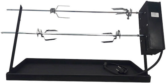 Klapakis Klapakis Grillspieß für Kamin mit Motor 72cm