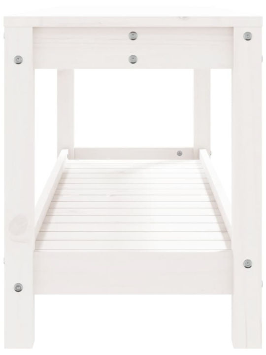 Masiv Bancă Exterior Lemnos 108x35x45cm
