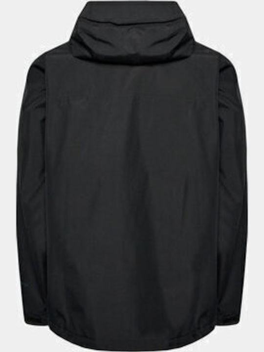 Minimalist Winter Jacket Hardshell Waterproof and Windproof Black