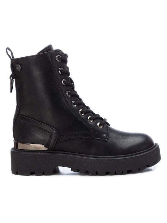 Xti Kids Combat Boots Black