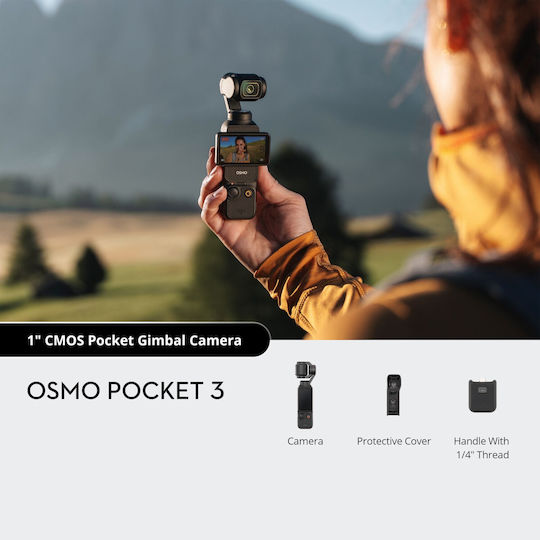 DJI Osmo Pocket 3 Cameră de Acțiune 4K Ultra HD cu Ecran Tactil 2