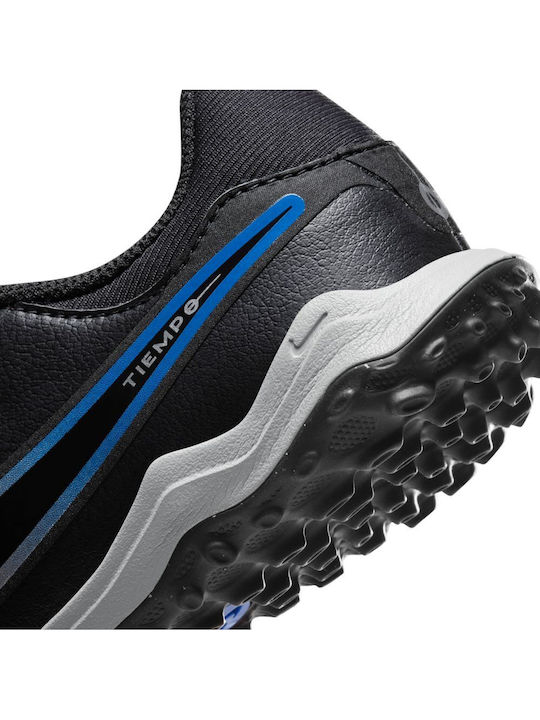 Jr. Tiempo Legend 10 Academy Kids Turf Soccer Shoes Black