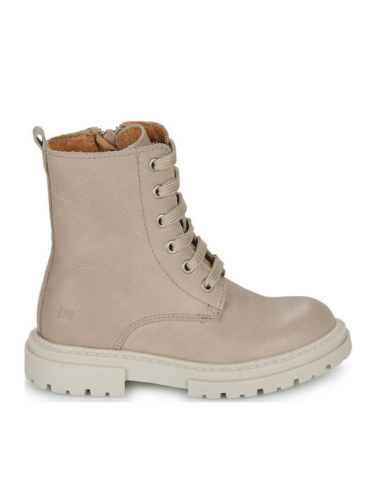 Kids Boots with Zipper Gray