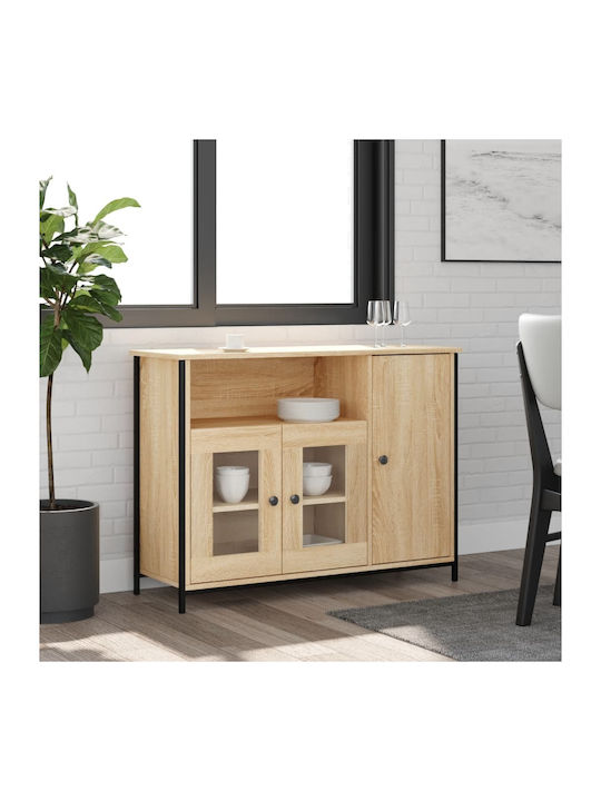 Bufet Stejar Sonoma 100x35x75cm