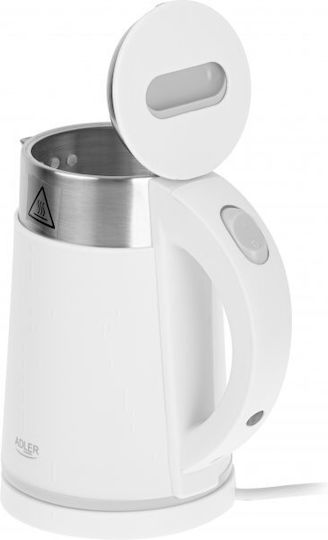 Adler Βραστήρας 6lt 1372W Λευκός