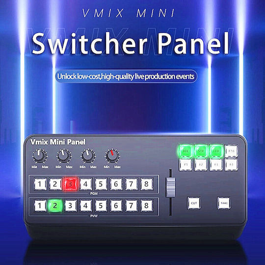 OutletVideo Vmix Mini Switcher Control Panel Midi
