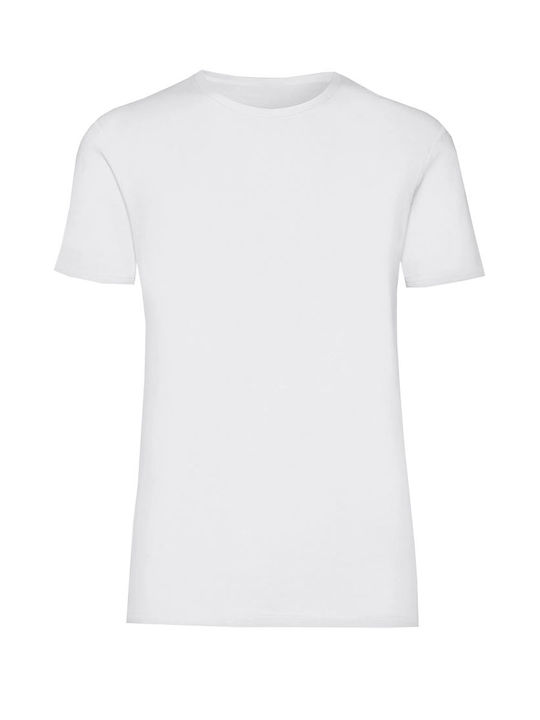 Join Men's Undershirts Short-sleeved White 6Pack