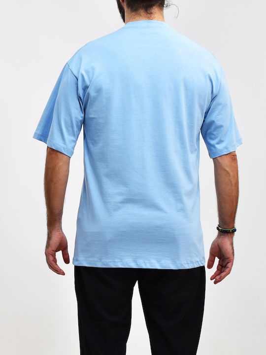 Aris Tsoubos Men's Men's T-shirt Light Blue