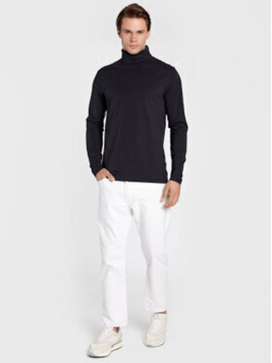 Long Sleeve Blouse Black