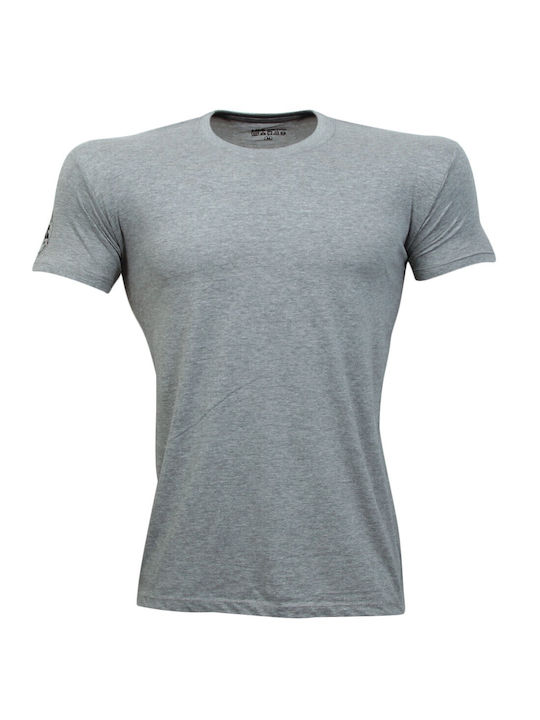 H&S Herren T-Shirt Kurzarm Gray