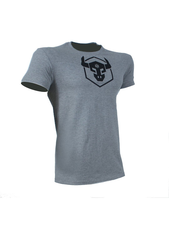 H&S Men's Short Sleeve T-shirt Gray