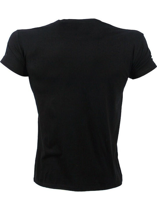 Αθλητικό T-shirt Μαύρο