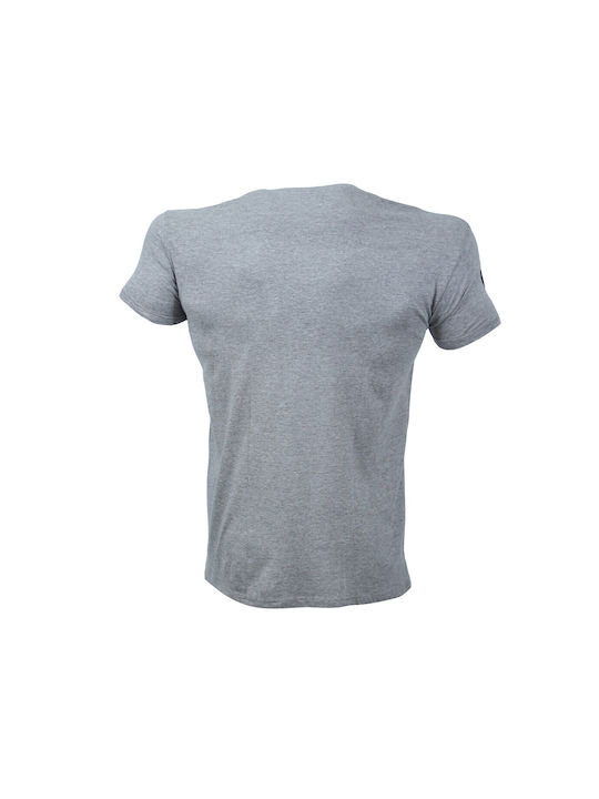 H&S Herren T-Shirt Kurzarm Gray