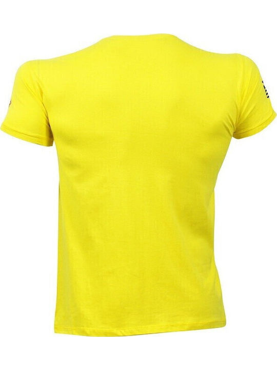 Sportliches T-Shirt Gelb