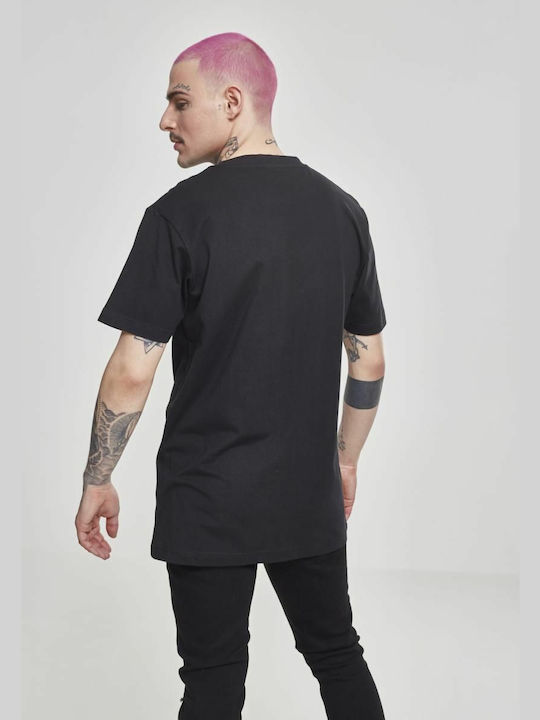 Mister Tee Mt620 T-shirt Bărbătesc cu Mânecă Scurtă Negru