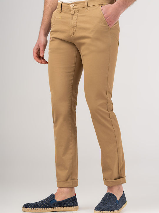 Uniform Jeans Charlie 7 Um0057 Ανδρικό Παντελόνι Chino Μπεζ