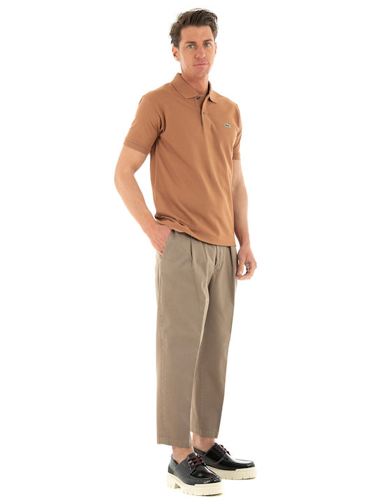 Paul Miranda Trousers Light Men's Trousers in Regular Fit Brown