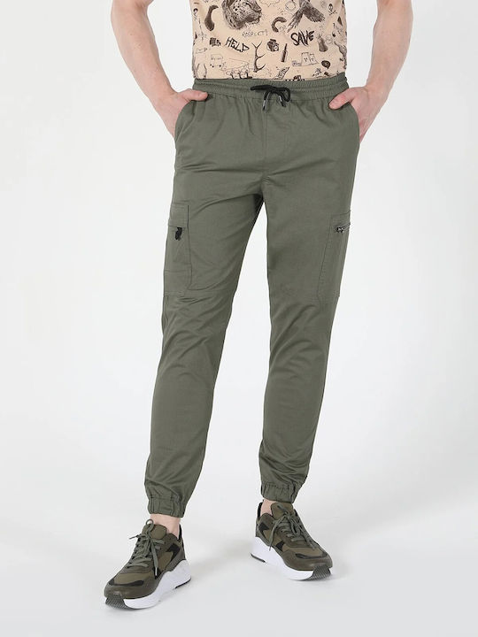 Colin's Jogger Men's Trousers Cargo Khaki