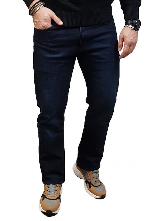 Senior Men's Trousers in Regular Fit Navy Blue