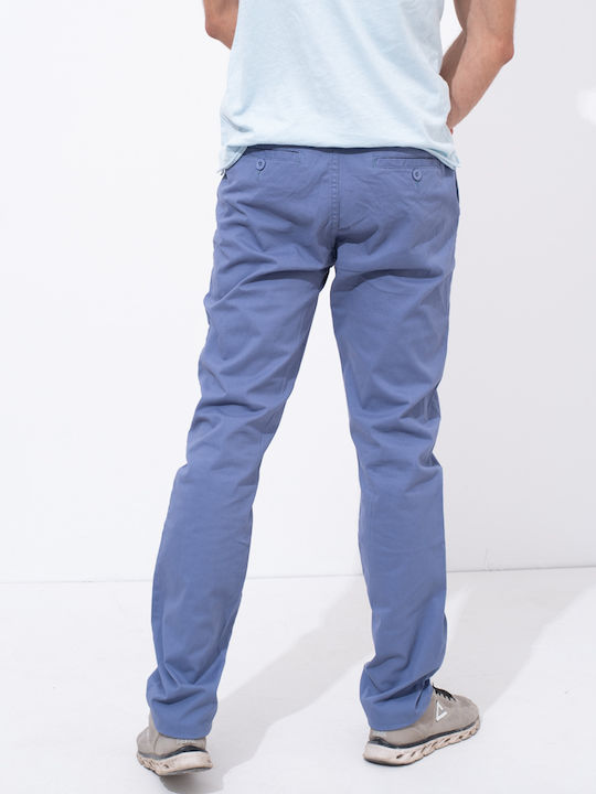 Beltipo Men's Trousers Chino Light Blue