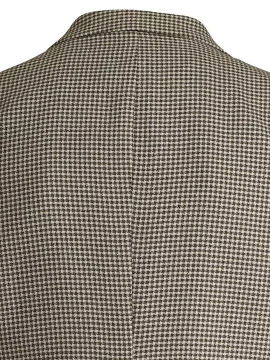 Monte Napoleone Men's Suit Jacket Regular Fit Green