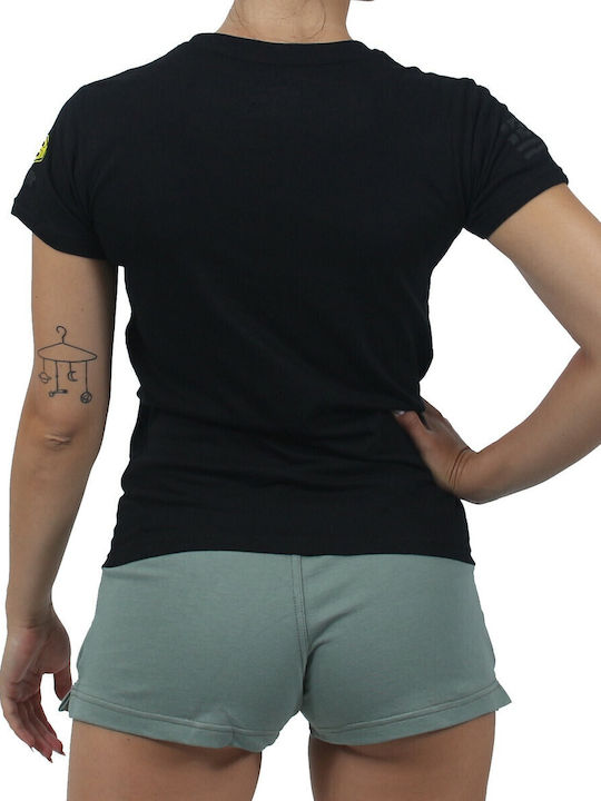 Γυναικείο Αθλητικό T-shirt Μαύρο
