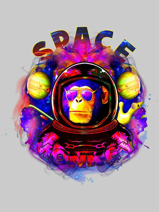 TKT Space Monkey W Damen T-shirt Weiß