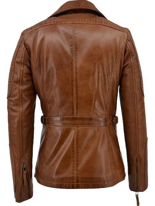 Piele Jachetă de femei Biker Jacket Maro