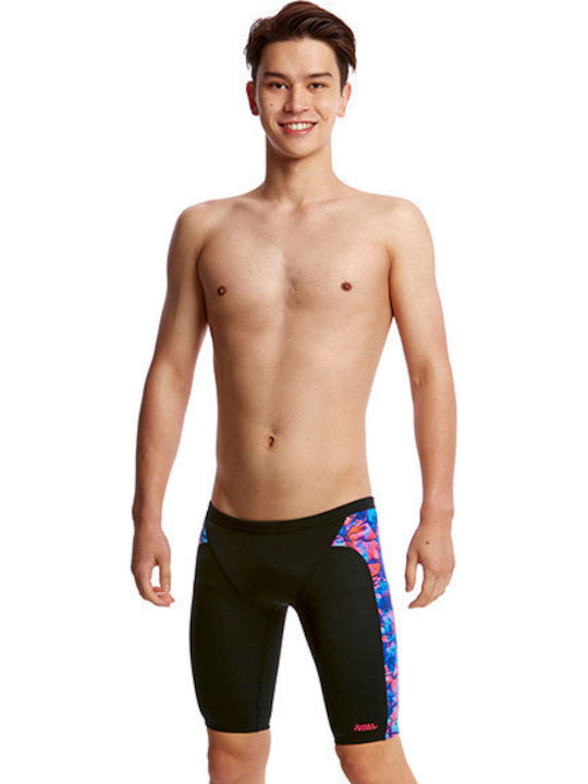 Funky Trunks Trnks Boys Training Jammers Tomb Raider Kids Swimwear Swim Shorts Black