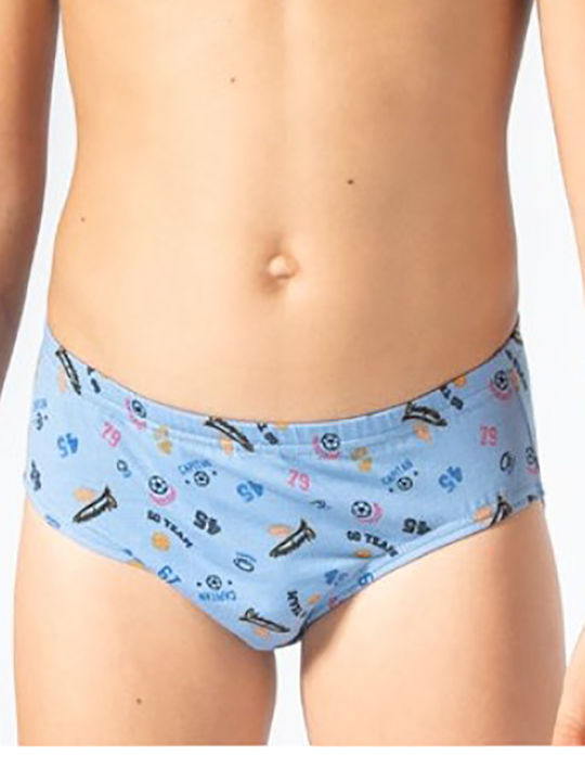 Cotonella Set of Kids' Briefs Gray 3pcs