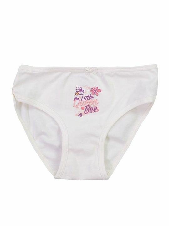 Baykar Kids' Brief White