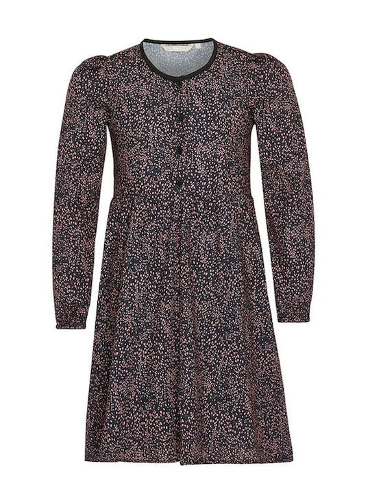 Kinderkleid Langärmelig Mehrfarbig
