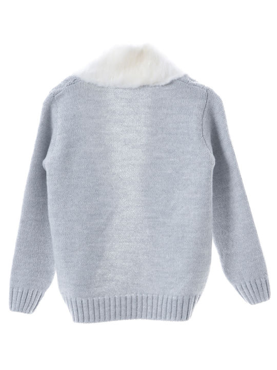 Babylon Kids Cardigan Gray