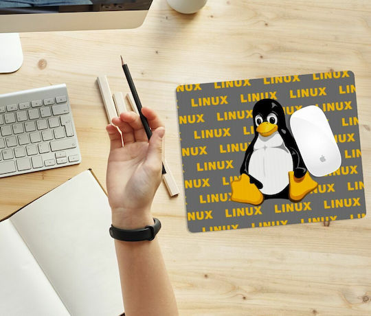 Mouse Pad Multicolour 230mm Linux