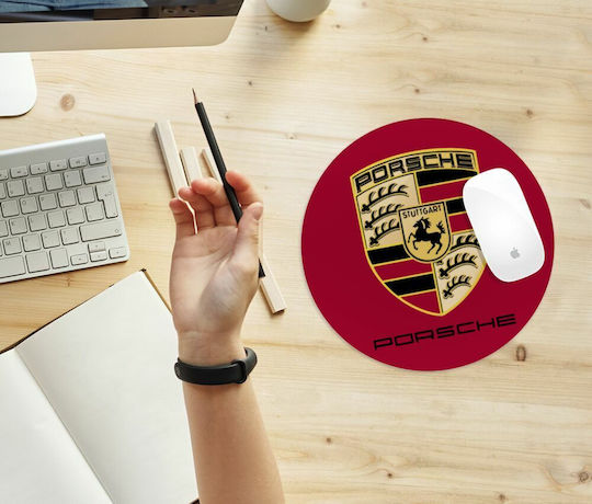 Koupakoupa Porsche Mouse Pad 200mm Red