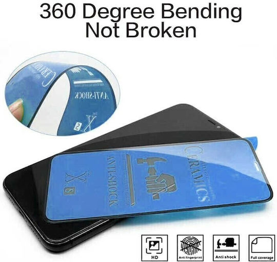 Redmi Note Full Glue Screen Protector Μαύρο (Redmi Note 7/7 Pro)