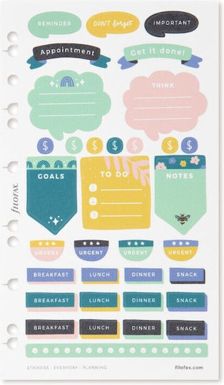 Filofax Αυτοκόλλητα Χαρτάκια Σημειώσεων Everyday Planning Stickers