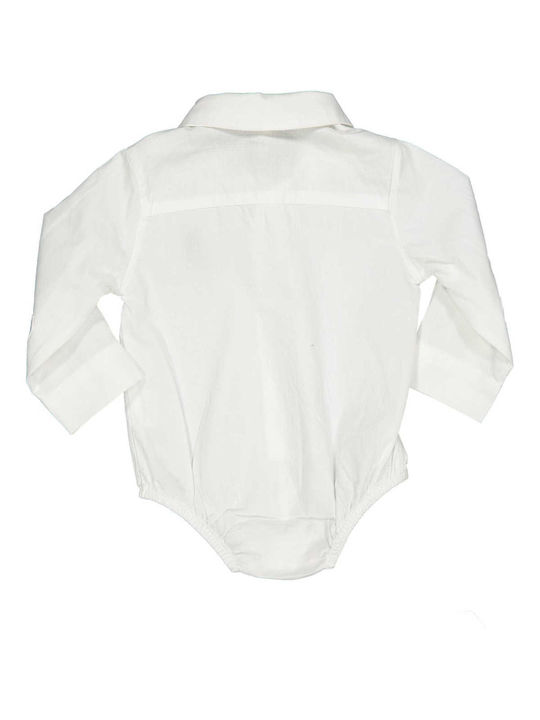 Birba Trybeyond Baby Bodysuit Set Long-Sleeved White