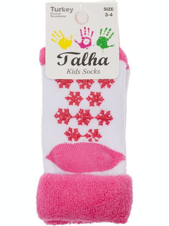Talha Kids' Socks Knee-High Pink