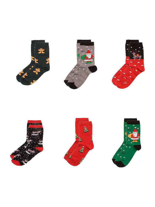 Design Letters Kids' Socks Knee-High Red