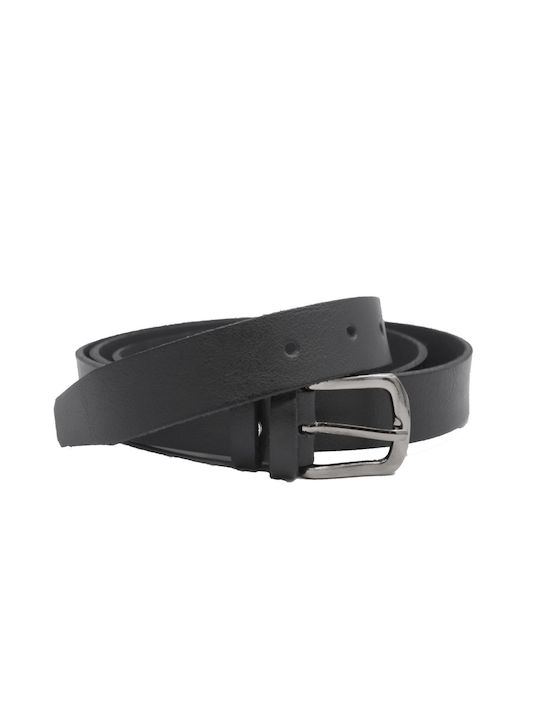 Leather Lab Leather Women's Belt Black