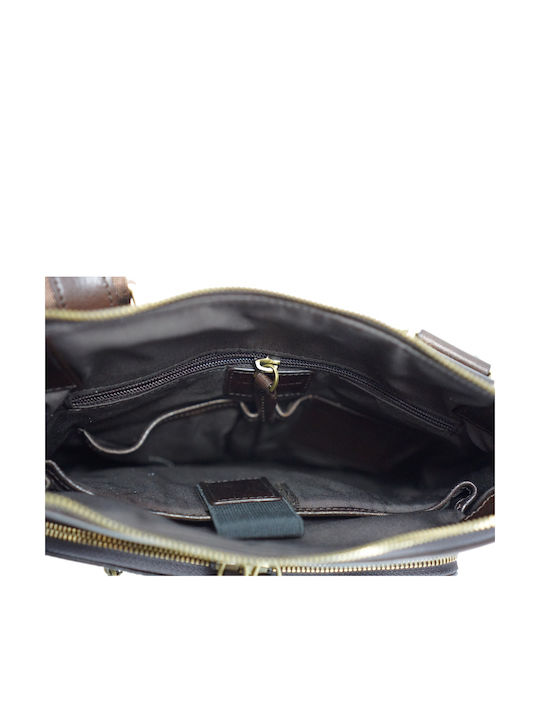 Leather Men's Bag Shoulder / Crossbody Brown