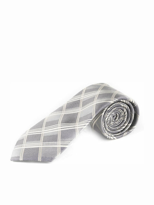 Silk Men's Tie Set Printed Gray