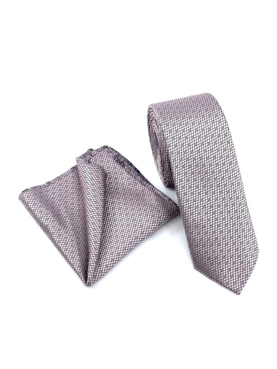 Legend Accessories Men's Tie Set Printed Purple