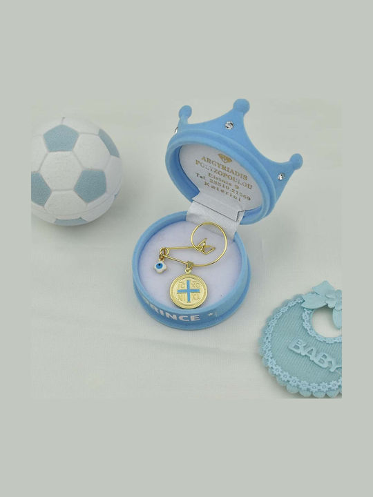 Goldjewels Halskette Konstantin Amulett aus Vergoldet Silber
