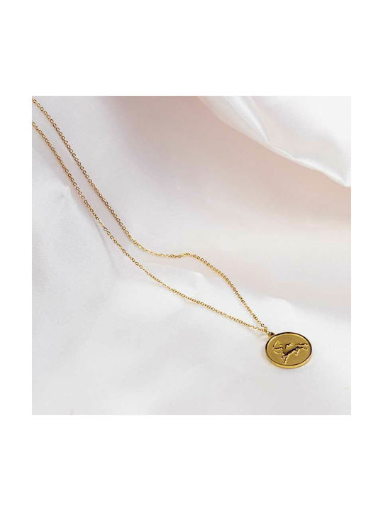 Necklace Zodiac Sign Gold Plated