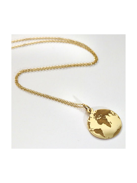 Necklace from Gold 9 K