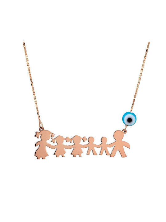 Goldsmith Goldsmith Necklace Family from Gold Plated Silver